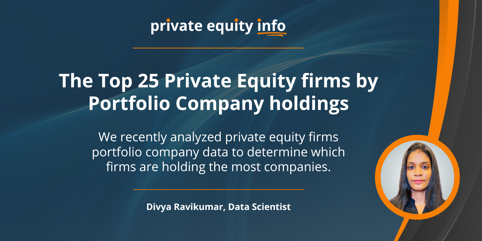 The Top 25 Private Equity firms by Portfolio Company holdings